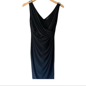 Lauren Ralph Lauren Black Sleeveless cocktail Dress 6